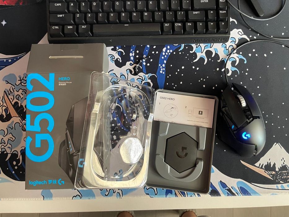 Срочно!!! мышь Logitech g502 hero