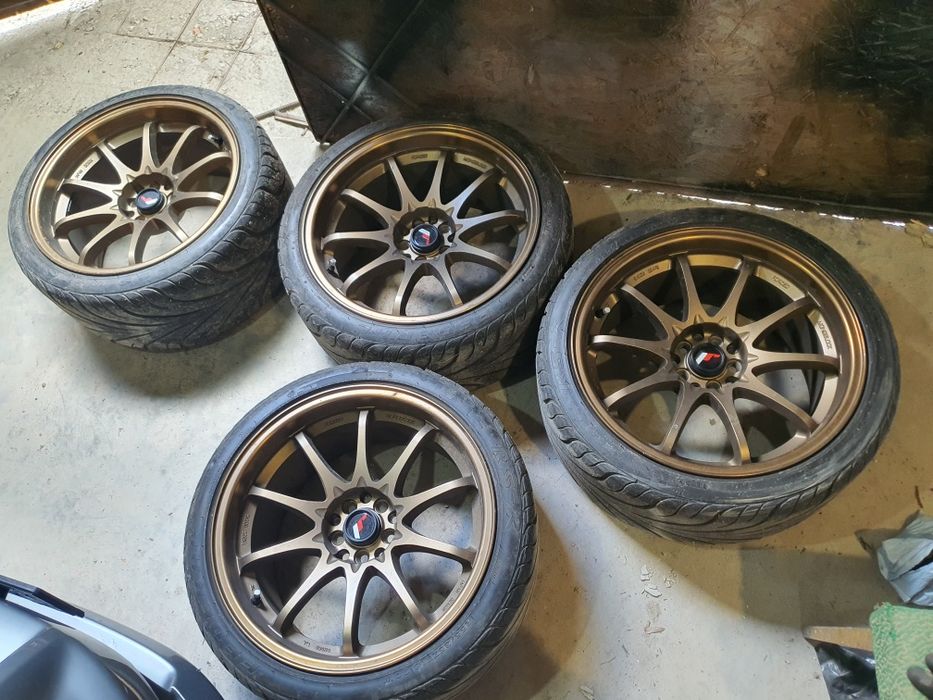 Джанти JR 5 Bronze 18 5х100/5х114.3 9.5j et22