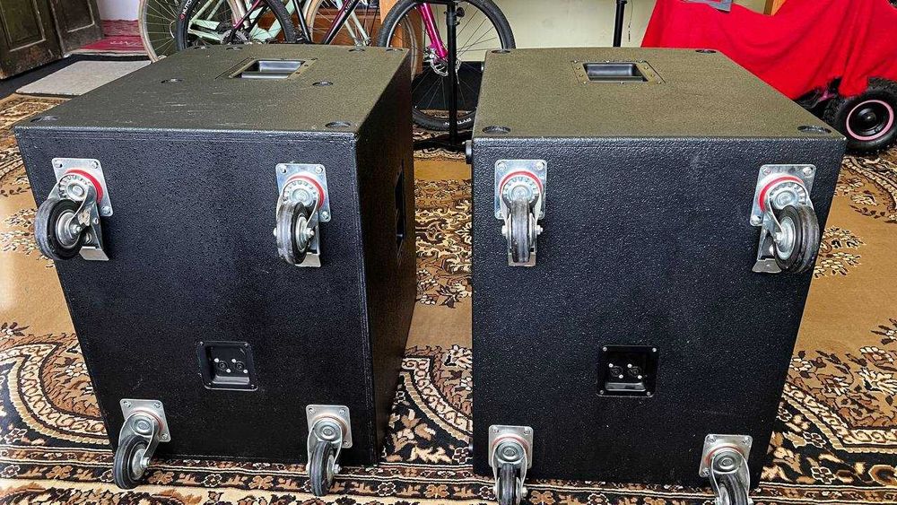 Sistem Audio Profesional PA - Amplificator the t.amp TSA 4000 + Procesor Behringer DCX2496 + 2x Subwooferi