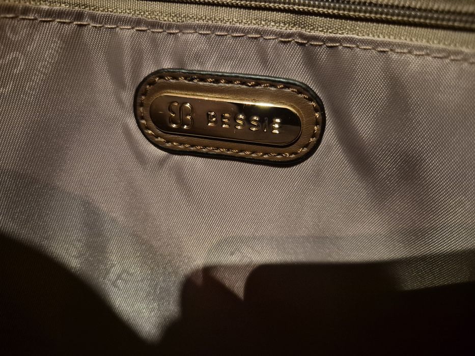 Geanta din piele maro