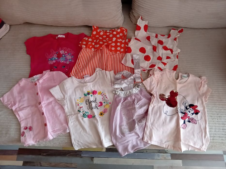 Детски дрешки за момиченца 9 - 12 месеца