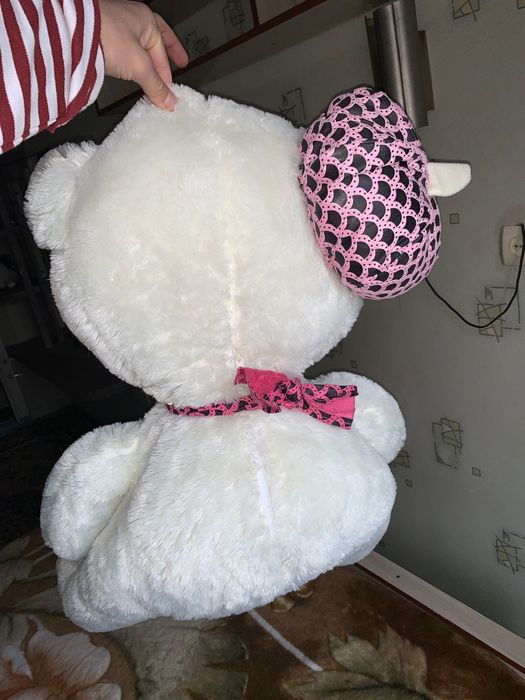 Мишка плюшевый большой