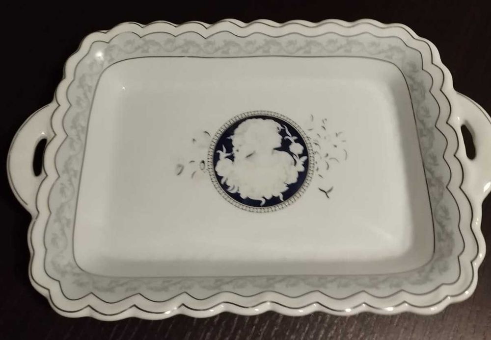 Vas porțelan fin Venezian Lagoon 27/17,5 cm. Nu expediez.