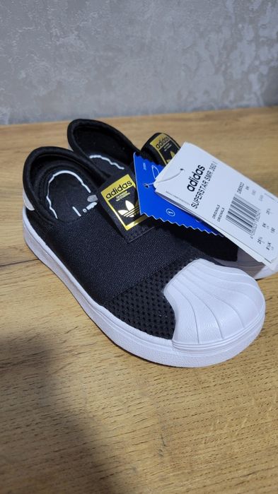 детские слипоны Adidas Superstar SMR 360