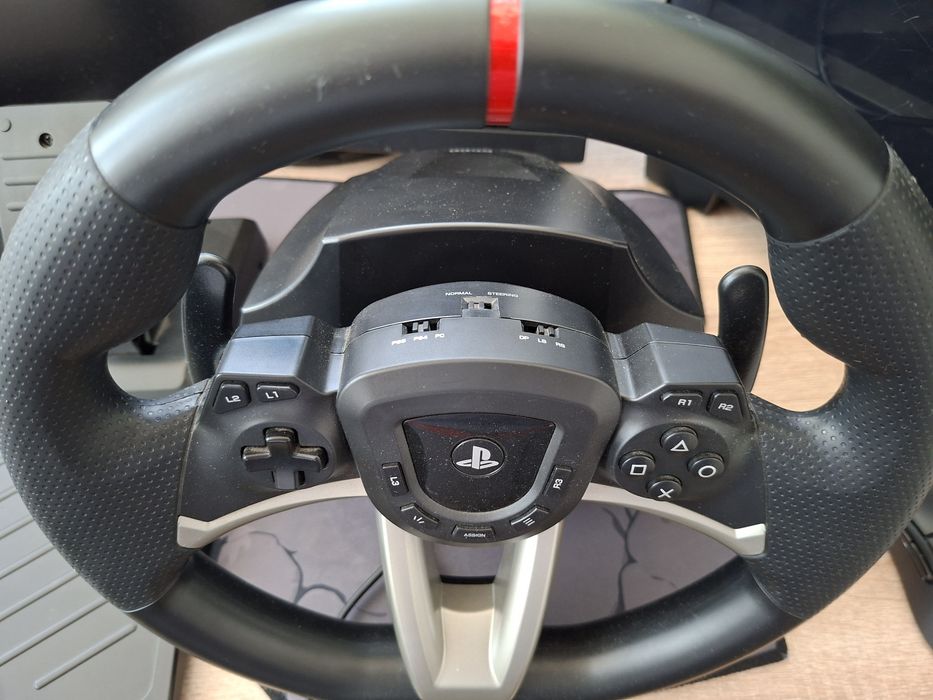 Volan Original PS cu pedale gaming pentru copii