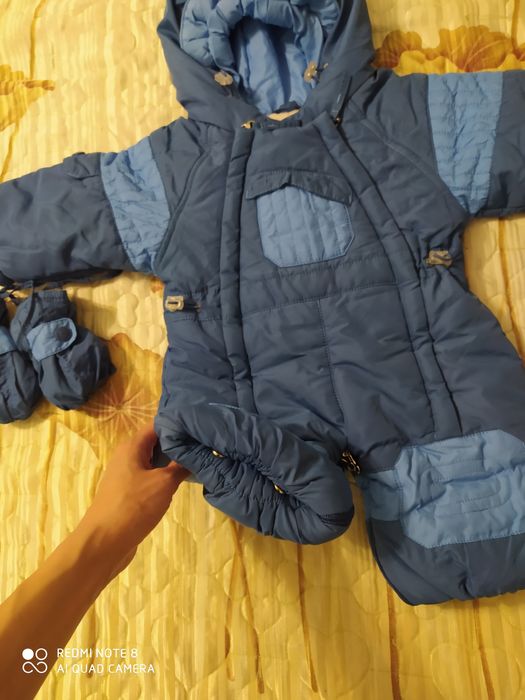 Зимний комбинезон для мальчика