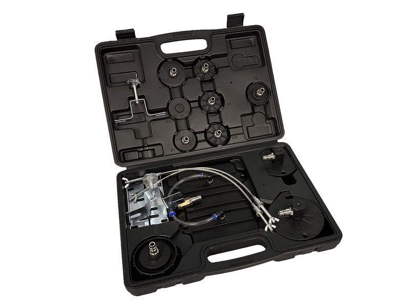 Универсално устройство за обезвъздушаване и смяна на спирачна течност