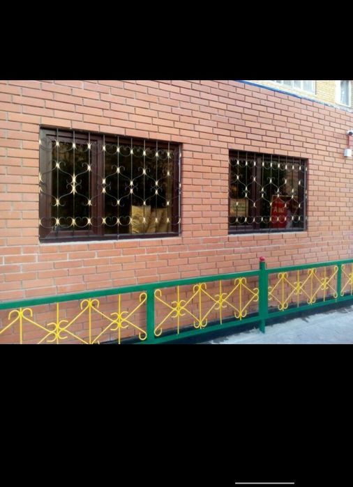 Металлические решётки, решётки на окна от выпадения детей