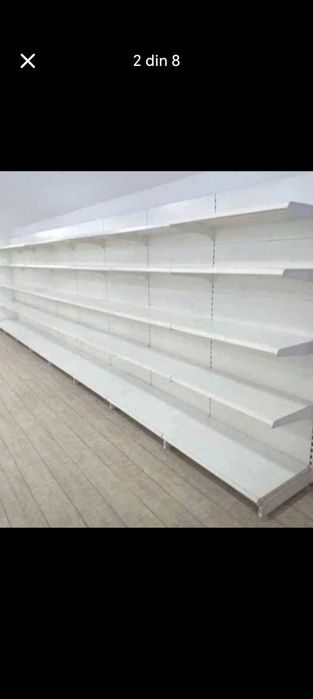 Vând rafturi metalice