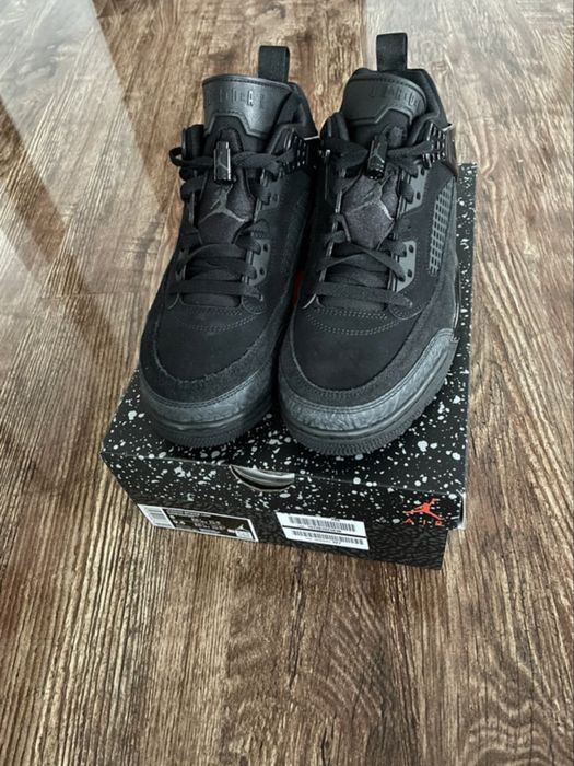 Jordan Spizike Low Black Cat