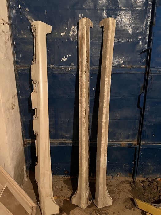 Порог машина юбка