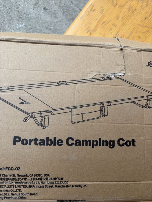 Pat camping ultrausor