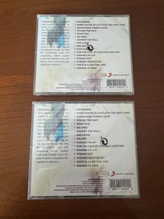 CD Steve Perry (ex. Journey): Oh Sherrie - The Best Of, sigilat