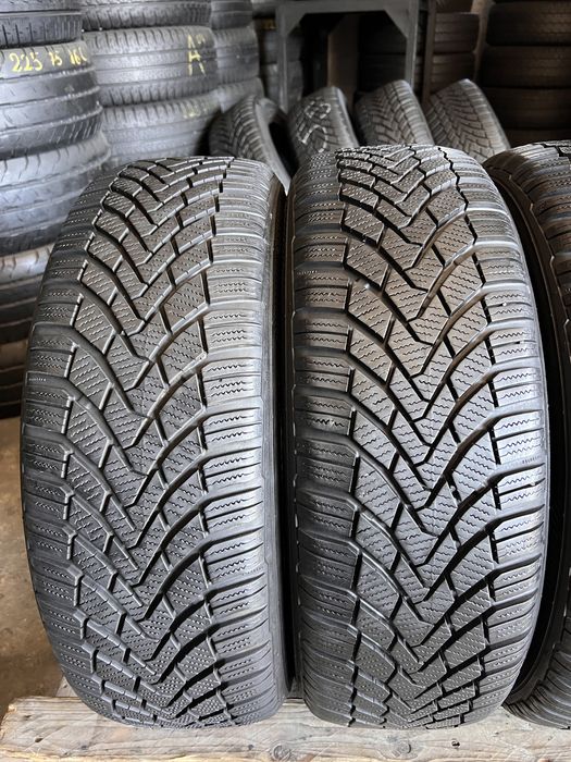 4 anvelope iarna 205/55/16 , Continental , 8 mm