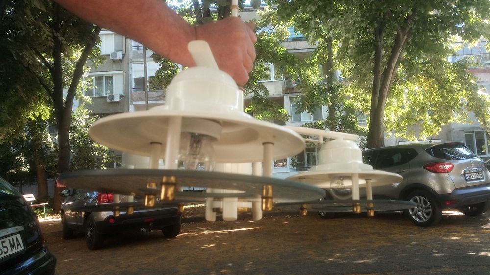 Абажур, полилей, лампа, осветление за таван