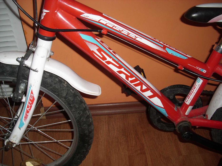 ИЗГОДНО Sprint 16 и 18" детски велосипед,колело с помощни.Промо цена