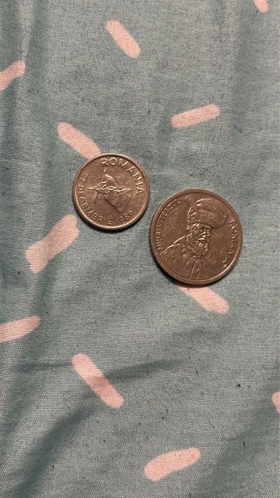 Vand monede pentru colectionari 100 lei si 10 lei