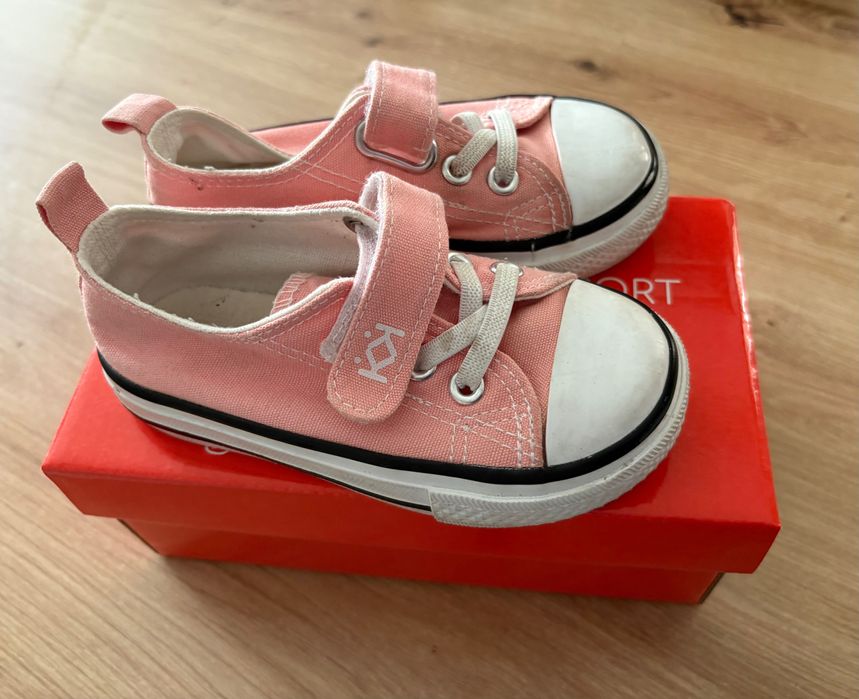 Детски кецове за момиче , номер 22 , стелка - 15.5 см , Колев и Колев