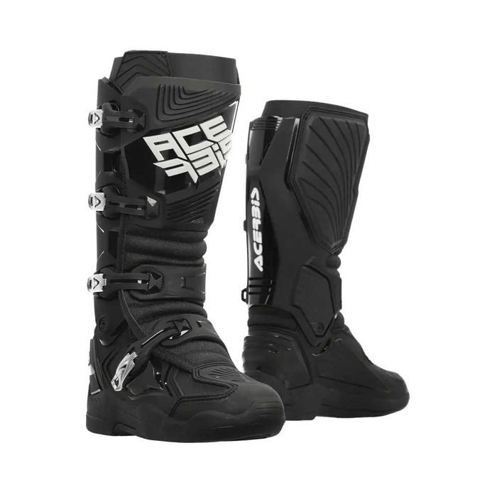 Ботуши Whoops Black/White Ендуро мотокрос ботуши с подвижна става
