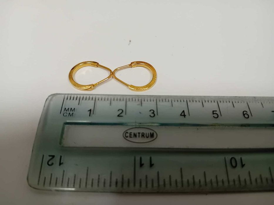 Cercei 18k 1.07gr (34680.1/30 Pacurari 2) Garantie 2 Ani!