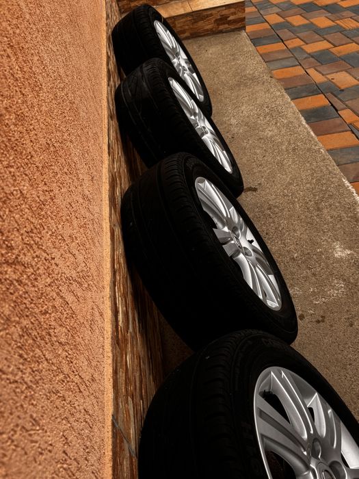 Jante aliaj Opel +cauciucuri vara /205/55 R16/Astra/Zafira/