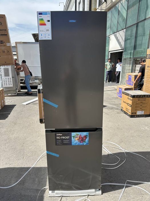 Холодильник Ziffler BRF-293BFS No Frost 293 л