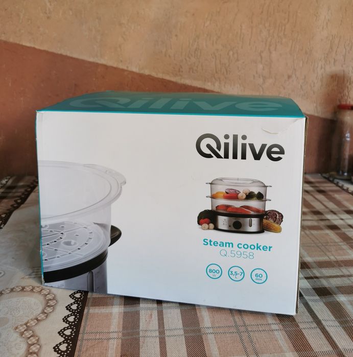 Aparat de gătit cu aburi Qilive