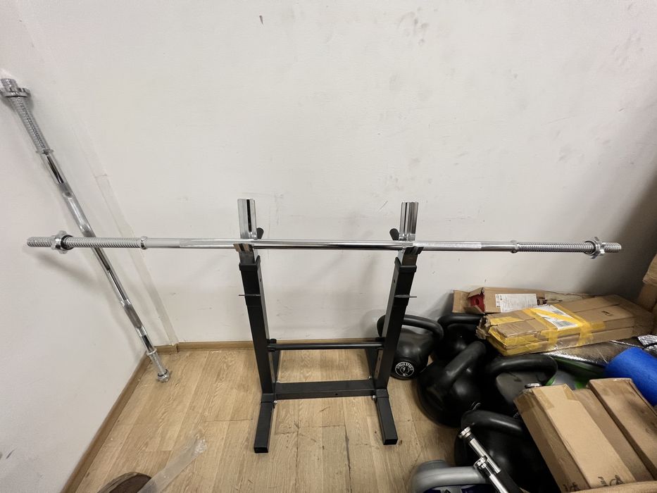 Bara piept haltera piept,Biceps,Triceps 26-28-30 mm, 1,70 cm otel crom