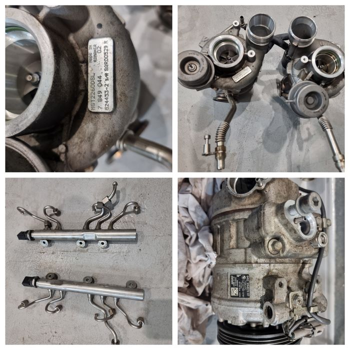 Anexe motor BMW S63 turbina clapeta grup fata intercooler compresor ac