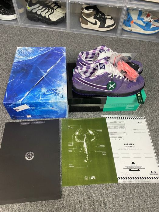 Nike SB Dunk Low Concepts Purple Lobster.