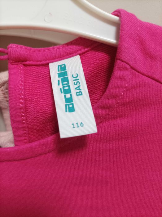 Платье детское 116, лонгслив