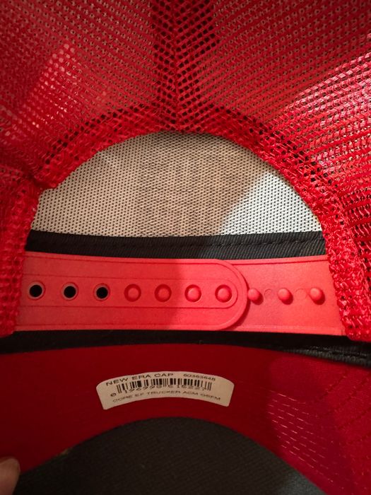 Sapca New Era Trucker AC Milan Rosu