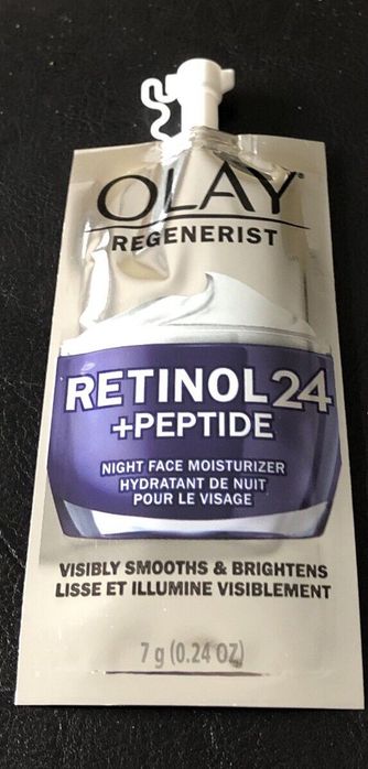 Olay regenerist Retinol 24+peptide 
Night face moisturizer hydration