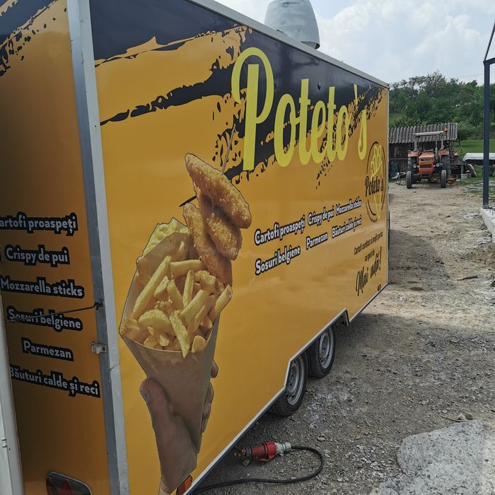 Fast food (remorcă) de vânzare, remorcă!