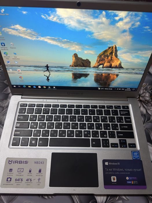 Ноутбук IRBIS NB243, 4GB RAM, 64GB
