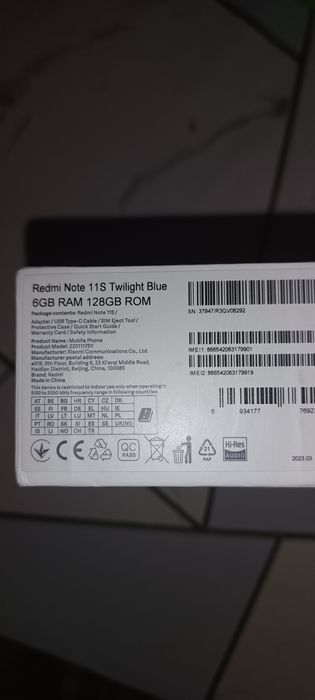 Продам Redmi Note 11S