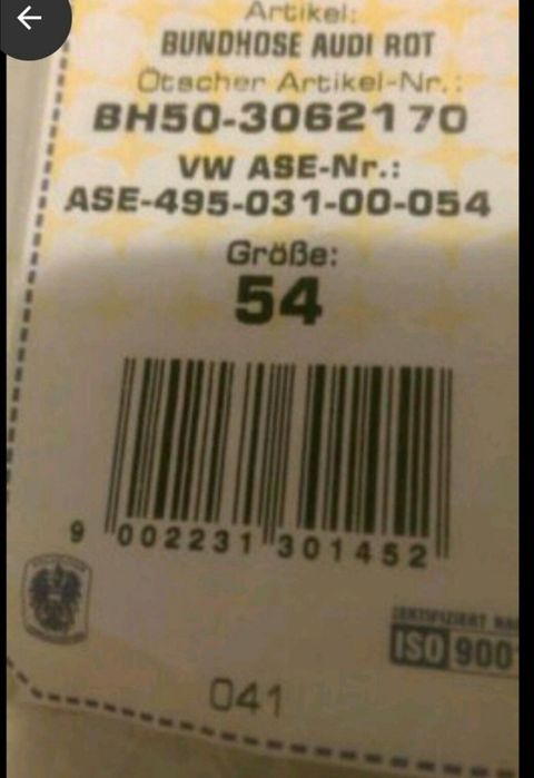 Combinizon AUDI 2 piese  Nou (geaca+pantalon) Germany