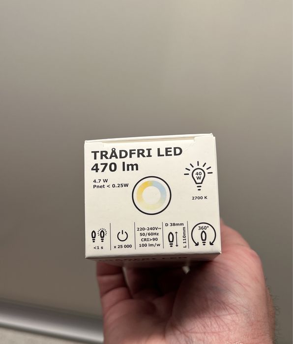 Bec E14 Tradfri Led IKEA Smart zigbee 470lm 4.7W