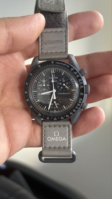 Ceas Omega x Swatch Speedmaster Mission to Mercur Casio G Shock GA-500