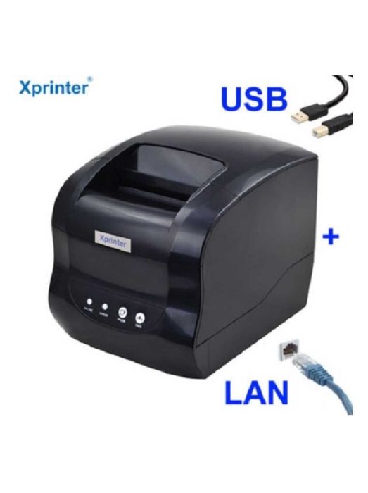 Термопринтер этикеток Xprinter XP-365B (USB)