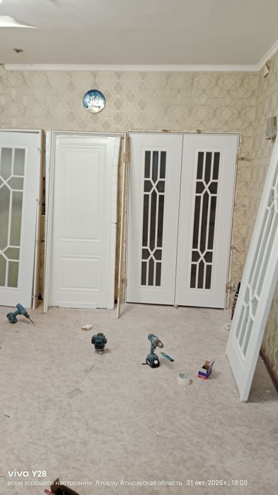 Установка дверей межкомнатных