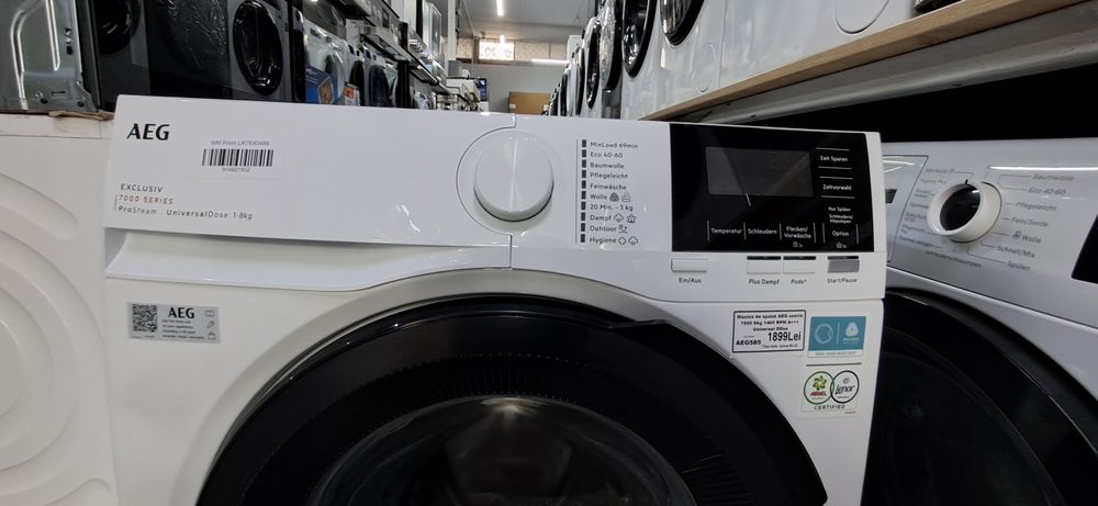 Masina de spalat AEG seria 7000 universal Dose import GERMANIA AEG585