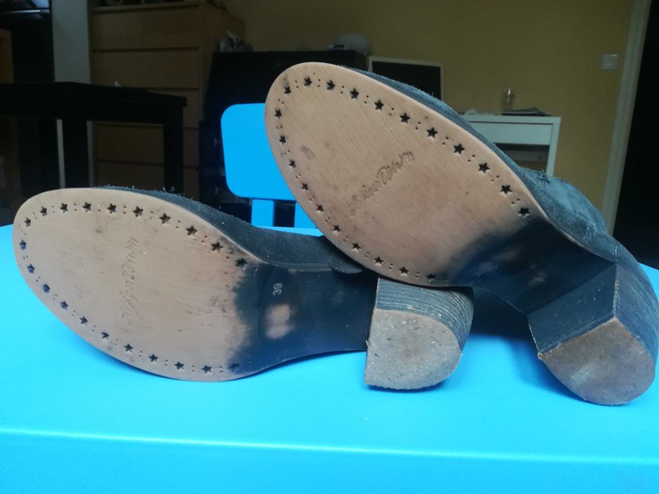 Дамски боти Tommy Hilfiger, кожа, н39