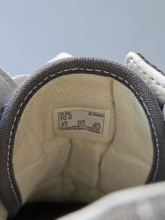 Серые кеды Vans, 43 размер