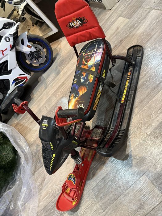 Снегокат nika почти новый