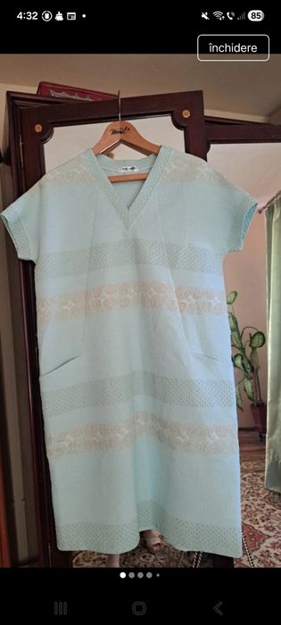 Sarafan damă bumbac cu elastan,  Handmade (46/48)