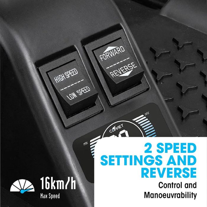 Kart electric Xootz  Comet-TY6193-24, Negru, Nou sigilat