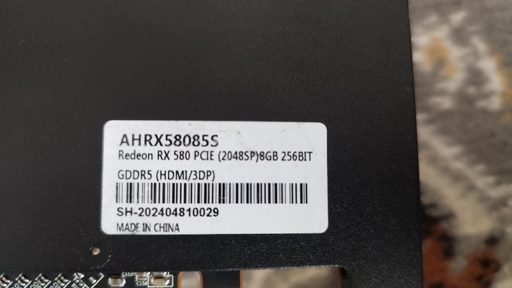 Продам видеокарту rx 580/8gb