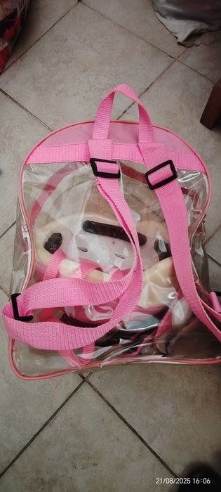 Set roz pentru protecție (role  )pentru fetițe