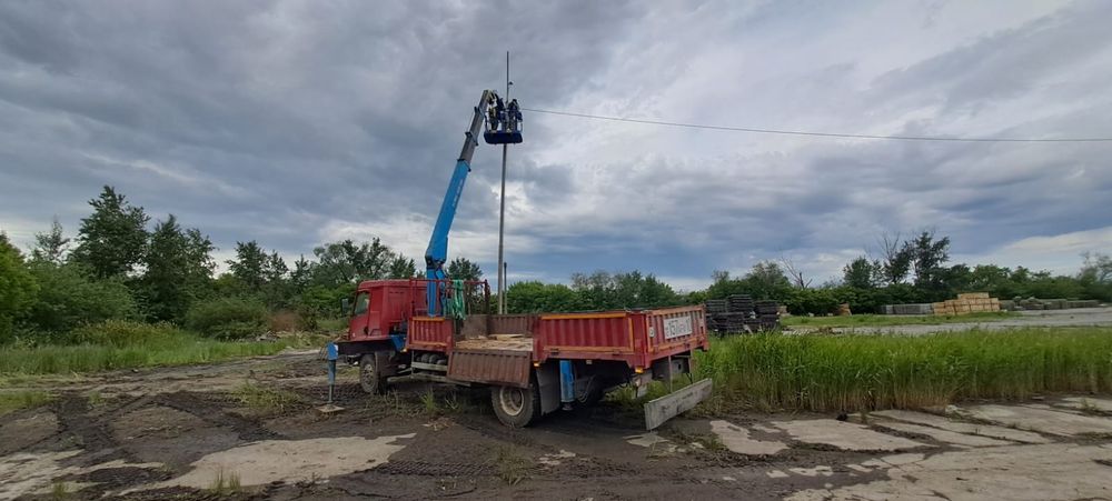 Манипулятор автовышка